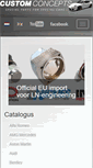 Mobile Screenshot of custom-concepts.nl